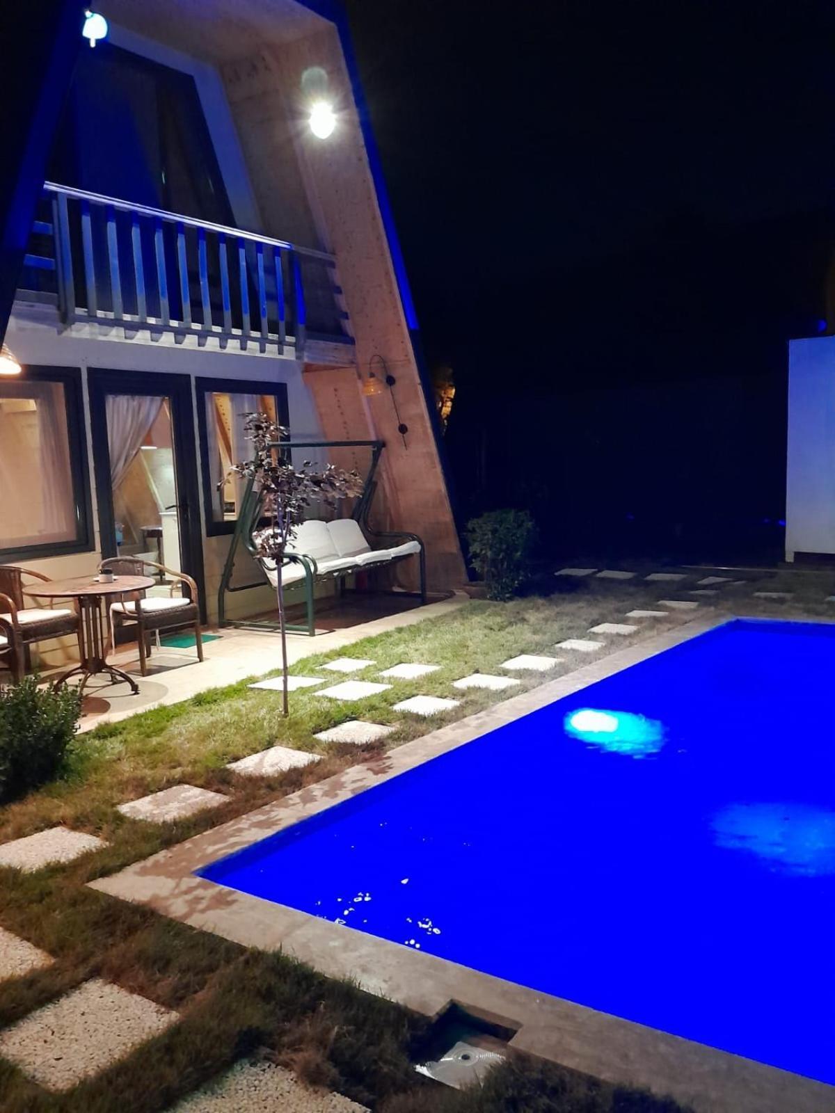 Happyhouse Bungalov Three-Room, Sw Pool With Lake View, Sapanca B1 ภายนอก รูปภาพ